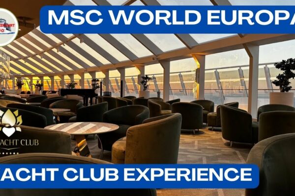 MSC World Europa - Tur complet la Yacht Club