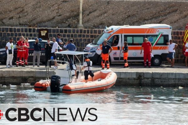 Un canadian a murit în timp ce iahtul se scufundă în largul coastelor siciliene, spune Garda de Coastă italiană