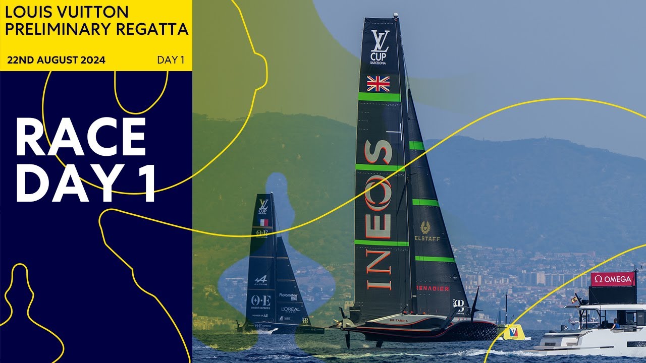 Regata preliminară Louis Vuitton - Barcelona | Ziua 1 - LIVE