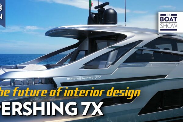 PERSHING 7X - Examinare exclusivă a iahtului și interioare - The Boat Show