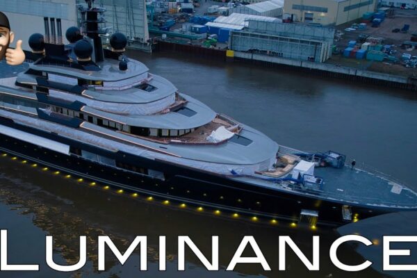 Lansarea Proiectului Yacht LUMINANCE - Șantierul naval Lürssen