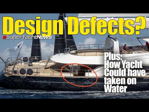 Au contribuit defectele de proiectare la epava superyacht-ului? | SY News Ep377