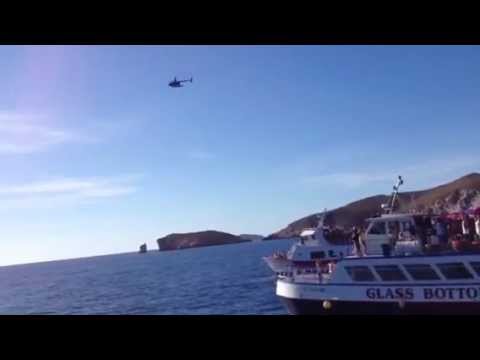 Elicopter pukka up Petrecere cu barca