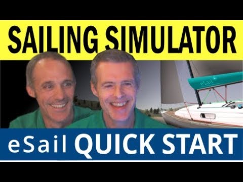 eSail Sailing Simulator - Pornire rapidă cu Rob și Chris