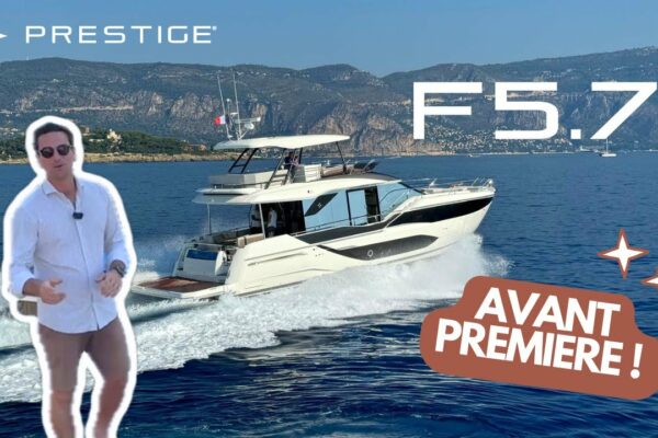 F5.7 Prestige Yachts - Noua premiera mondiala - vizita la bord