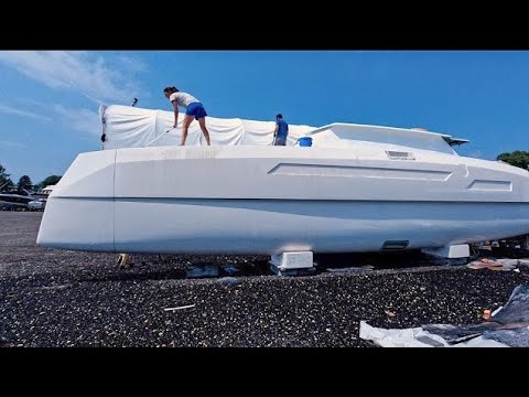 Văzând TOATE Catamaranul nostru pentru PRIMA Oara!! (MJ Sailing - Ep 340)