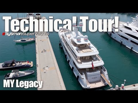 Tur Tehnic Superyacht! - 50m Codecasa | Moștenirea MEA