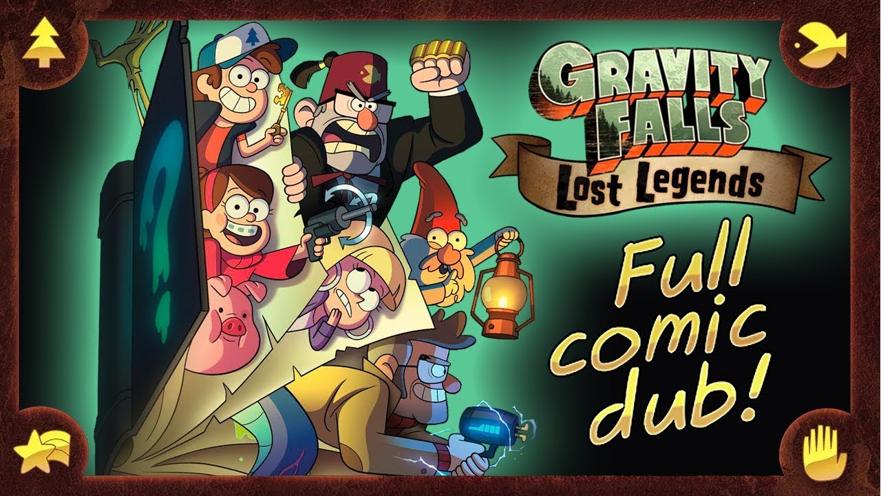 1 oră de benzi desenate OFICIALE Gravity Falls (dublare de benzi desenate Gravity Falls: Lost Legends)