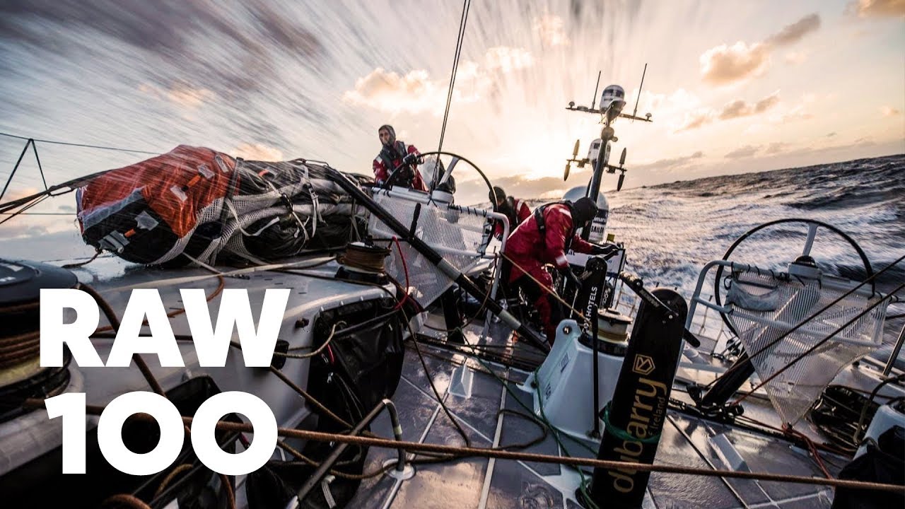 RAW 100: Oceanul de Sud navigând în Volvo Ocean Race.