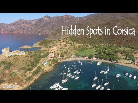 Locuri ascunse din Corsica de Sailing JAEKA, săptămâna 59