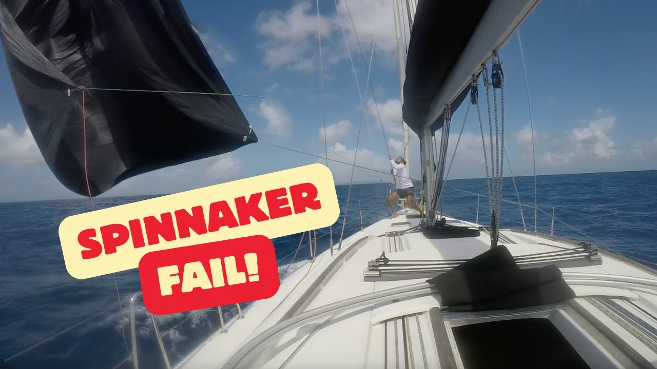 Spinnaker Fail! | Navigarea pe calea greșită în sezonul uraganelor | Sailing Wicked 52
