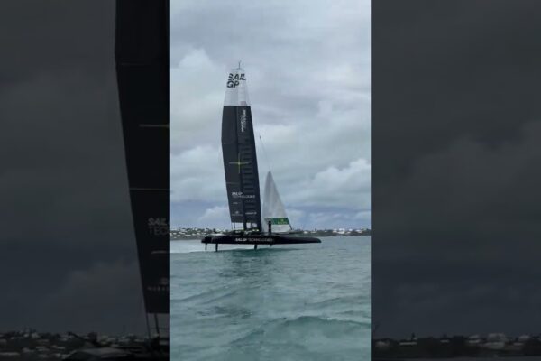 Toate gaze fără frâne la cantonamentul #SailGP #Sailing #Bermuda #SailRacing