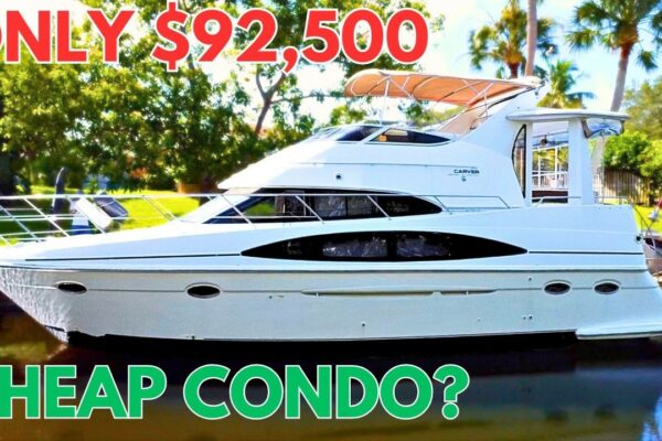 92.500 USD Yacht-Home! Iaht cu motor accesibil | 41' Carver 396 AFT Cabin | Harbour Pilot Yacht Tours