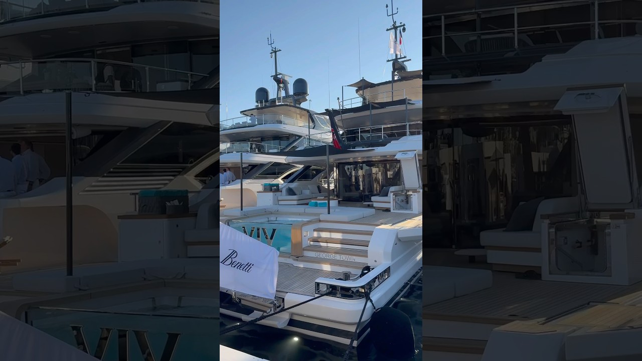 Cannes Yachting Frstival este deschis oficial⚓️🛥️#cannes #yachtinglifestyle #yachts #travel