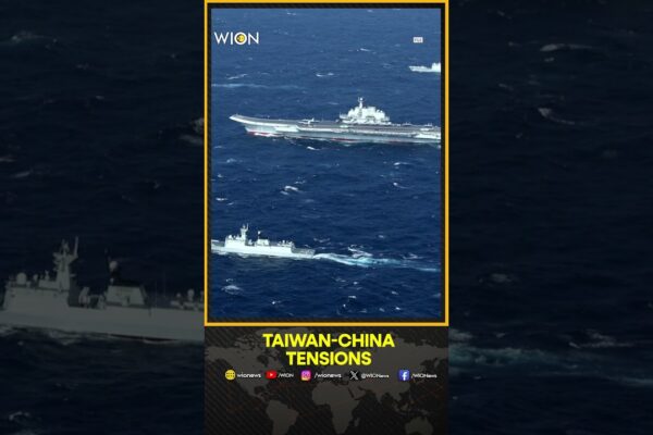 Tensiuni Taiwan-China: Taiwan observă un grup de transportatori chinez navigând în largul coastei sale de est | Pantaloni scurți WION