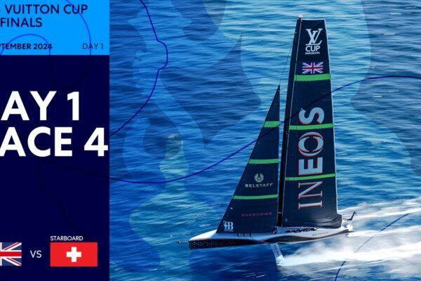 Semifinala Cupei Louis Vuitton Cursa 4 | INEOS Britannia vs. Alinghi Red Bull Racing | Reluare completă