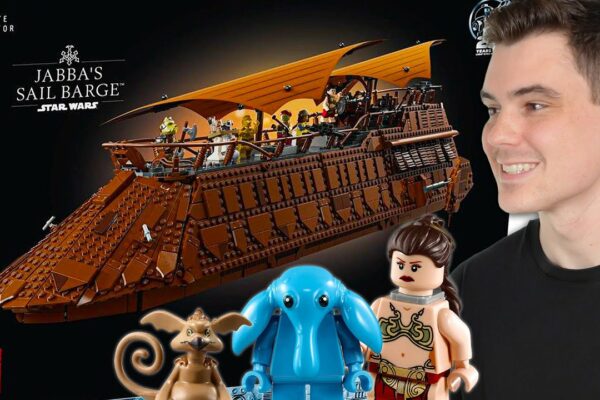 IMAGINI LEGO Star Wars UCS JABBA SAIL BARGE! (TOATE DETALII)