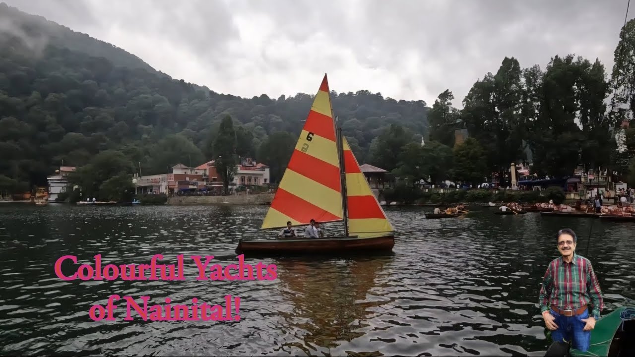 Lucruri de făcut în Nainital. Navigați în iahturile colorate din Naintal! 4K