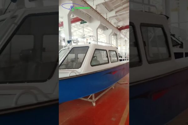 Barcă din aluminiu cu șase locuri de 7m de vânzare | șantier naval ，【barcă de patrulare mică】