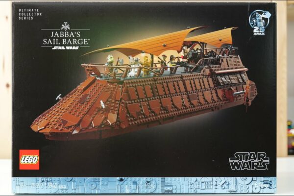 LEGO Star Wars 75397 Barja cu vele a lui Jabba - Revizuire LEGO Speed ​​Build