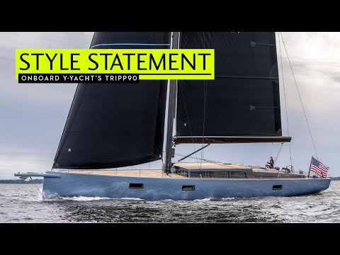 Tripp 90 personalizat de YYachts - o declarație de design într-un pachet de performanță compozit