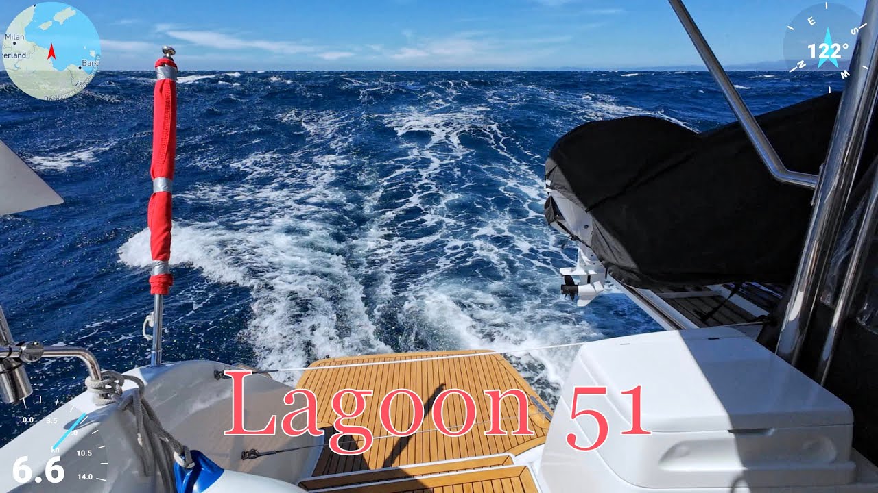 Catamaran Lagoon 51 - Navigare 1000 nm din Franța către Croația și recenzie