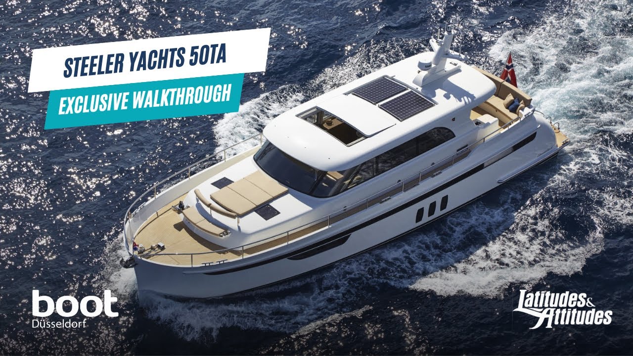 Steeler Yachts 50TA - Tutorial exclusiv la BOOT Dusseldorf