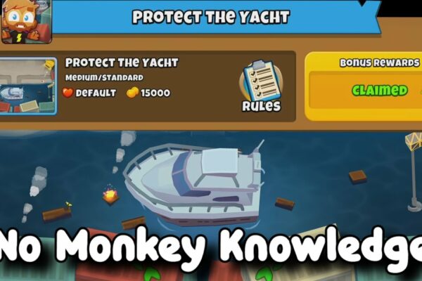 BTD6 Protect The Yacht || Fără cunoștințe de maimuță || Domnul Beast Quest