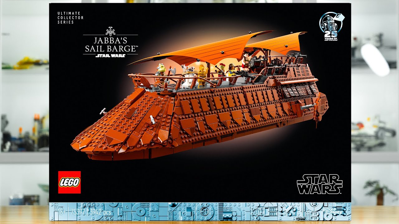 LEGO Star Wars 75397 UCS JABBA'S SAIL BARGE Review! (2024)