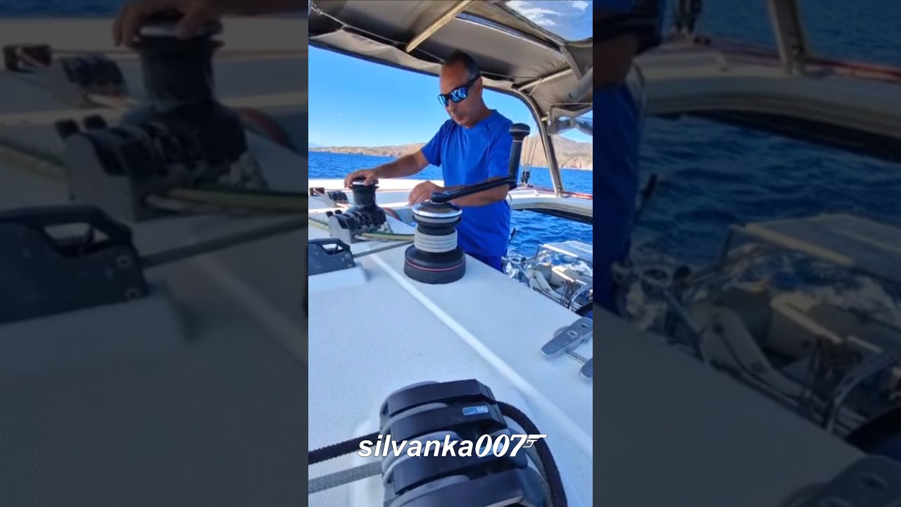 Navigați peste mare Muzică de iahting Catamaran Distracție Videoclipuri virale TikTok #sailing #catamaran #yt