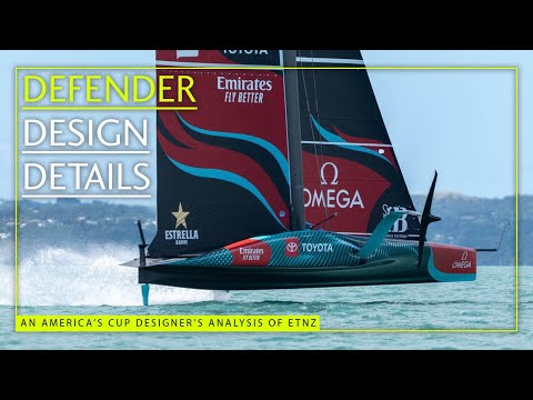 Emirates Team Noua Zeelandă AC75 | Analiza unui designer de Cupa Americii | Lumea Yachtingului