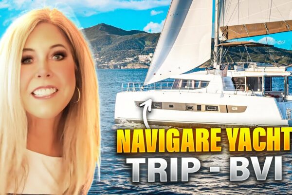 Tur Insulele Virgine Britanice într-o vacanță cu catamaran | Vlogger de călătorie | Navigare Yachting