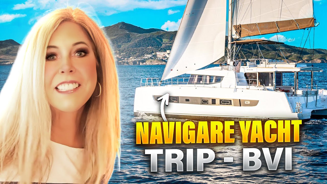 Tur Insulele Virgine Britanice într-o vacanță cu catamaran | Vlogger de călătorie | Navigare Yachting