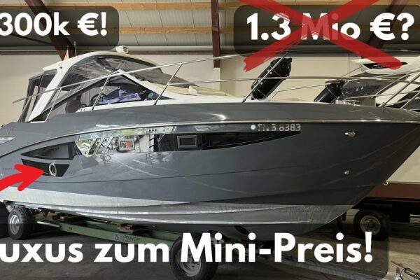 Germana (52) șochează industria iahturilor de lux: iaht CUSTOM de la 300.000 EUR. Cobrey Yachts 33 HT 2024