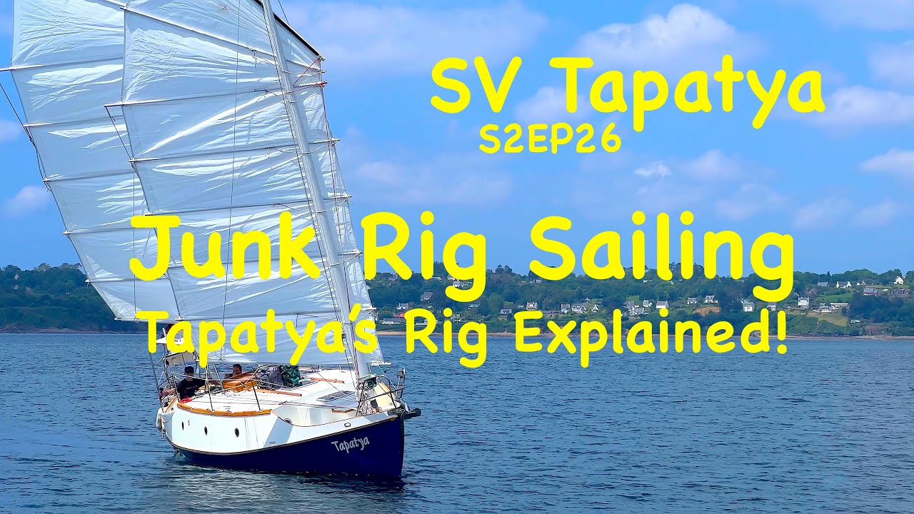 Junk Rig Sailing; Instalația lui Tapatya explicată! - SV Tapatya S2EP26