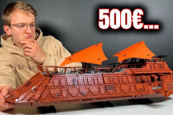 Problema cu seturile UCS: recenzie LEGO Star Wars „Jabba’s Sail Barge”! | Set 75397