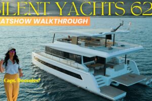 Silent Yachts 62 "Walkthrough" la Festivalul de Yachting de la Cannes (2024)