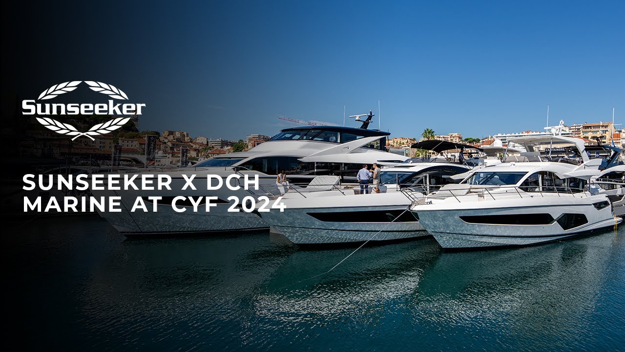 Sunseeker X DCH Marine la Festivalul de iahting de la Cannes 2024