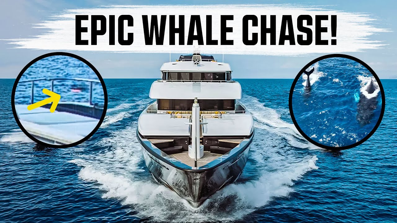 Superyacht Drone DEZASTER și Epic Whale Chase! - Motor Yacht Loon Ep.1