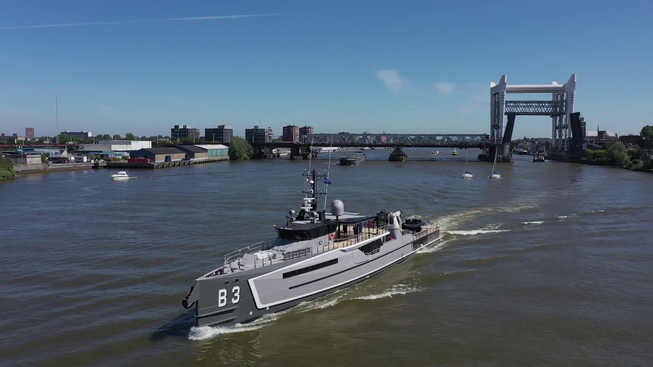 B3 Yacht Support de Damen Yachting în Rotterdam