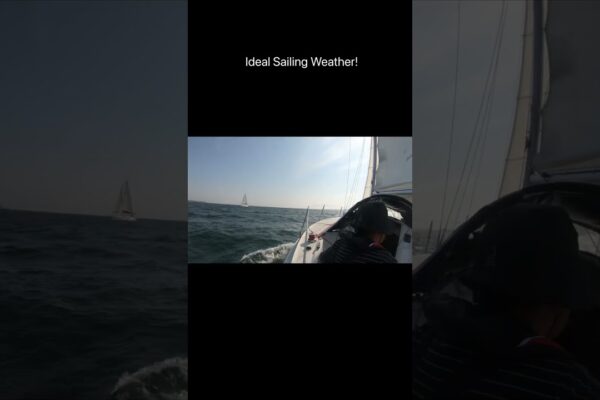 Navigarea pe Marea Baltică: condiții perfecte! #solsailer #sailing #balticsea #ostsee #windy