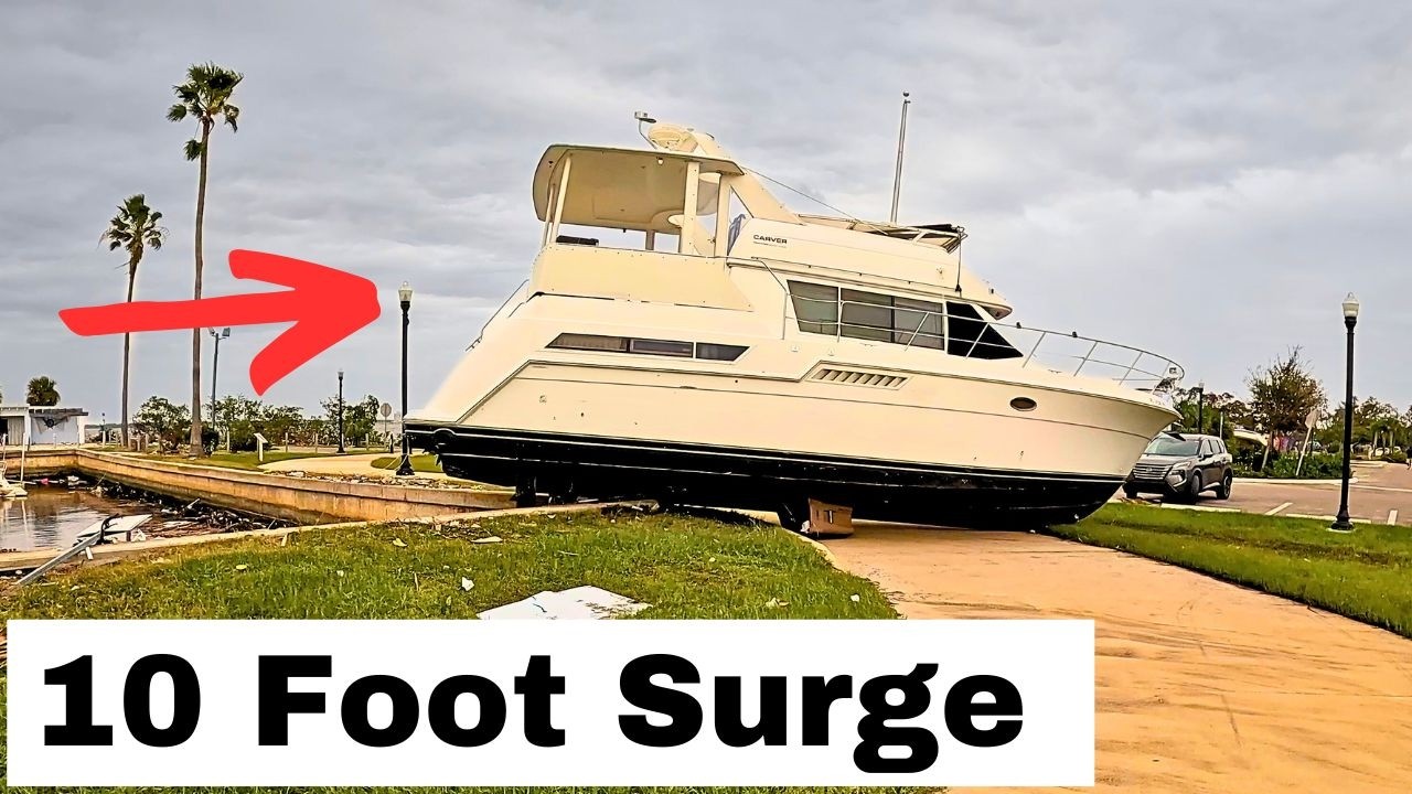 Oferte de salvare sau SCRAP Yard? - Uraganul Milton | Harbour Yacht Tours