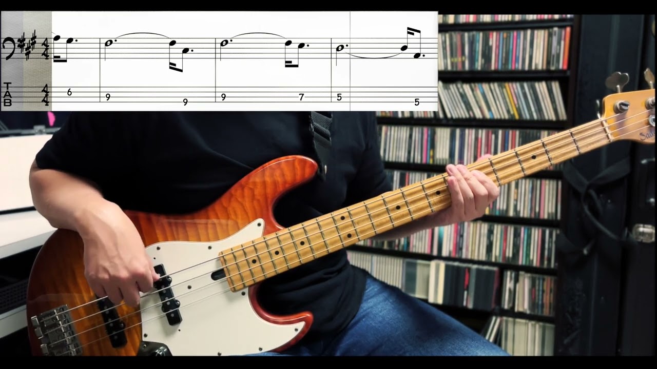 Christopher Cross - Sailing (Bass Cover) TABS în Video | * Obțineți PDF-ul pe Patreon