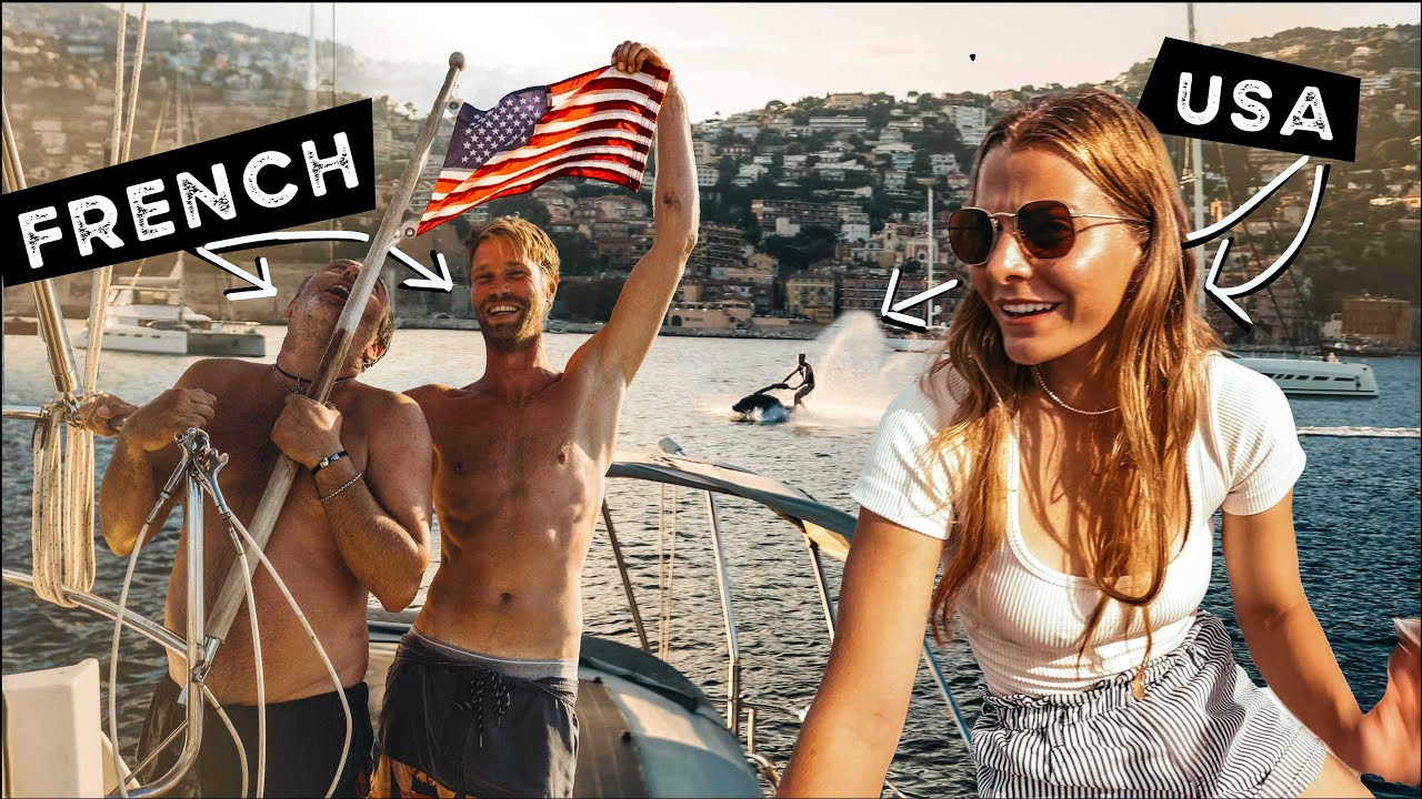 Am navigat cu barca noastră AMERICANĂ către FRANTA (și iată cum merge) | EE 158