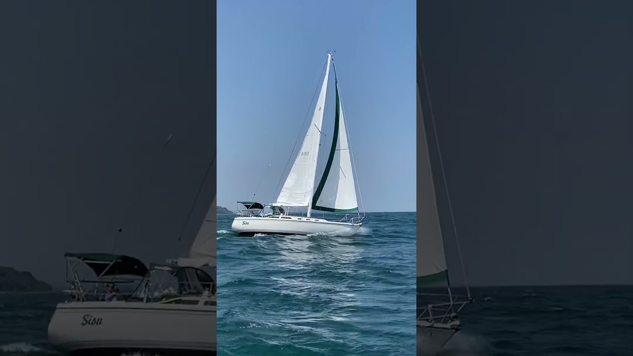 Catalina 34 Sailing Lake Michigan @daysailor_c34