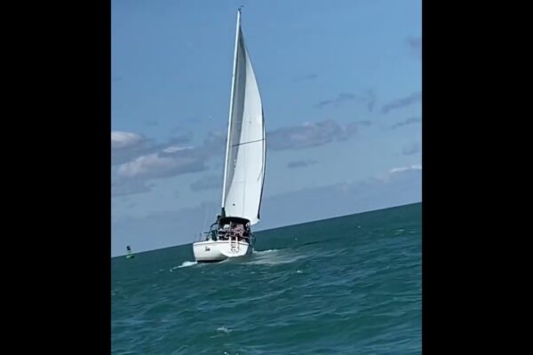 Catalina 34 Sailing Lake Michigan @daysailor_c34