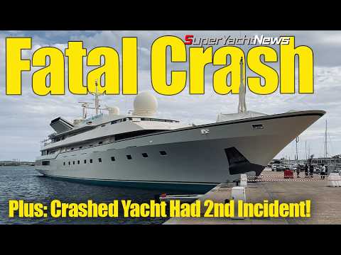 Superyacht-ul prăbușit a avut al doilea accident! | Accident fatal de coaste gonflabile în Franța | SY News Ep398