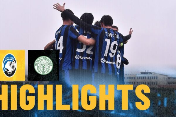 BONSIGNORI GOGGI la ULTIMA REspirație ⚽️🤯 | Atalanta-Celtic 2-1 | Repere | UEFA Youth League MD3