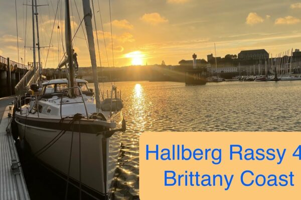 Hallberg Rassy 44: Riding the Tides la Brest. Sailing Breezy Ep 8 4K