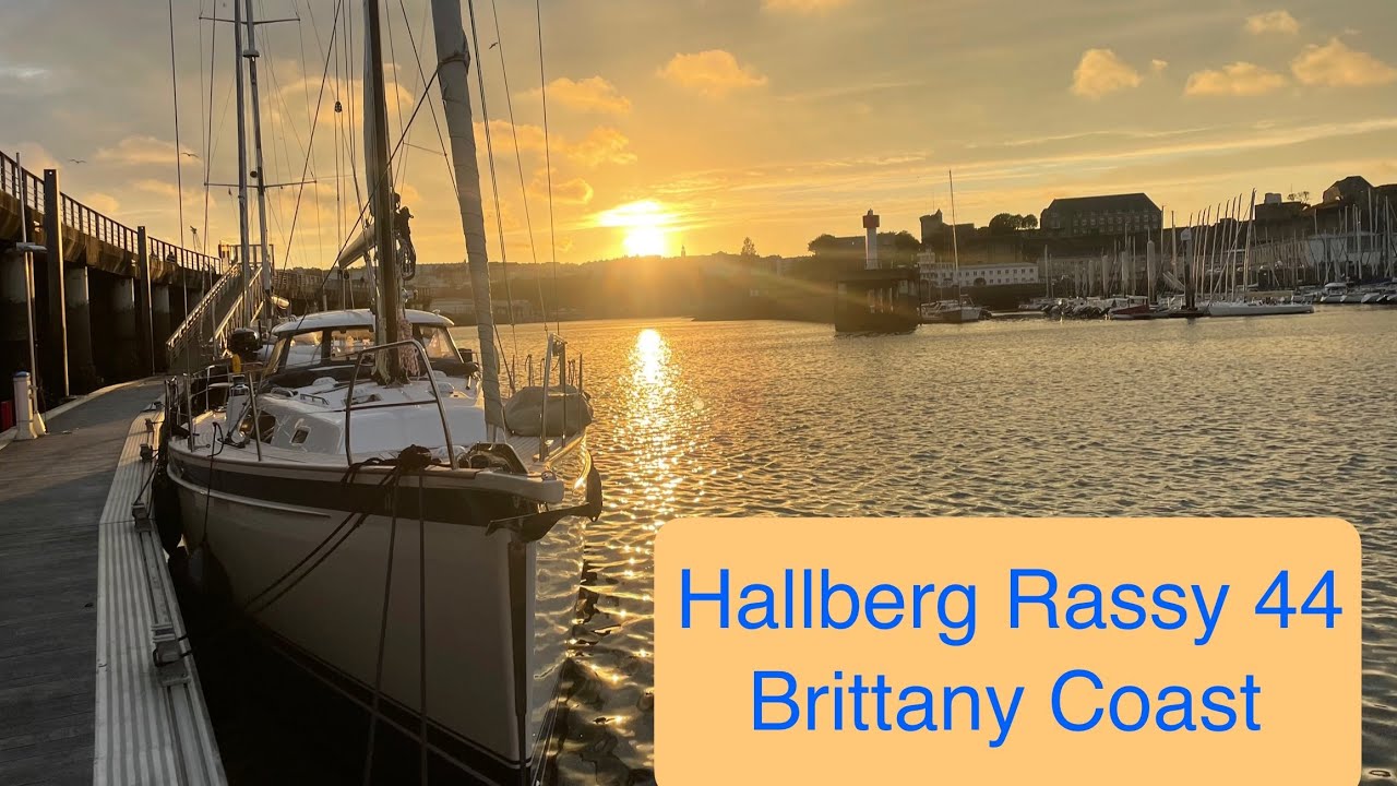 Hallberg Rassy 44: Riding the Tides la Brest. Sailing Breezy Ep 8 4K